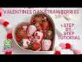 Valentines Day Chocolate Covered Strawberries | How To | 2022 Strawberries