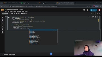 Pembuatan Invers Matriks Malalui Pemrograman Python