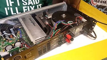 QSC GX3 POWER AMPLIFIER IN CLIP MODE REPAIR VIDEO TESTING TIME 🔊🔊👊🏽🤜🏽🙏🏽