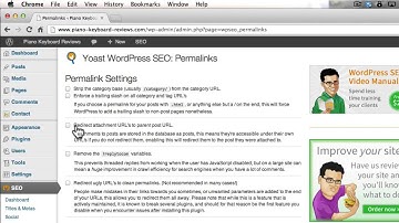 Video Course Wordpress Seo 08 Yoast SEO   Permalinks