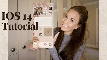 IOS14 iPhone AESTHETIC EASY TUTORIAL - HOW TO CUSTOMISE YOUR IPHONE with Widgets, Shortcuts & Icons
