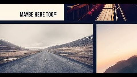 Intro Grid After Effects Project