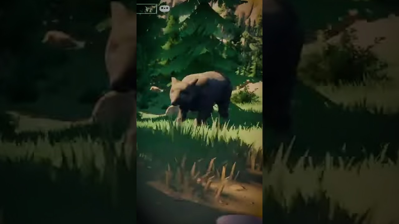 Run, Yoshi, Run! The Bear is After Skiddo! 🐻 😱 #shorts #rvthereyet @Yoshiloves49