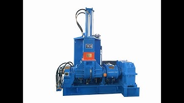 35L rubber kneader machine testing video