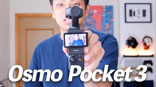 Vlogカメラの決定版!DJI Osmo Pocket 3