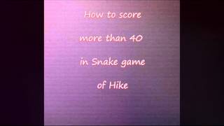 Hike snake : How to score more than 40 | Hike | Old memories | Best games | Free games screenshot 2