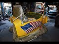 Flag T Bucket rebuild and assembly-15- Painting the Flags 2014