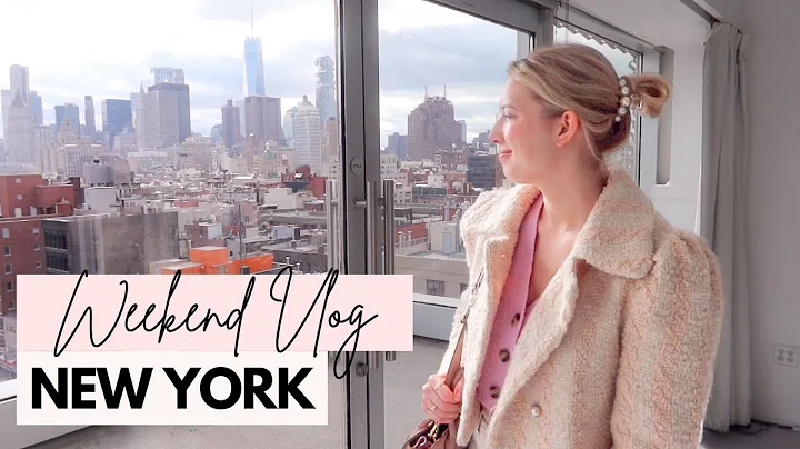 NYC VLOG WEEKEND IN MY LIFE! Cool Restaurants, Caf...