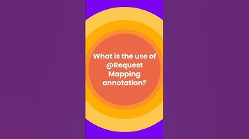 What is the use of @RequestMapping in Spring Boot?🚀| Java Spring Explained #shorts #springboot #java