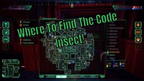 System Shock Remake - Robot Maintenance/Research Labs Door Code