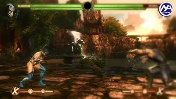 Mortal Kombat 9 | Tag Combo SCORPION & SUB-ZERO 100%