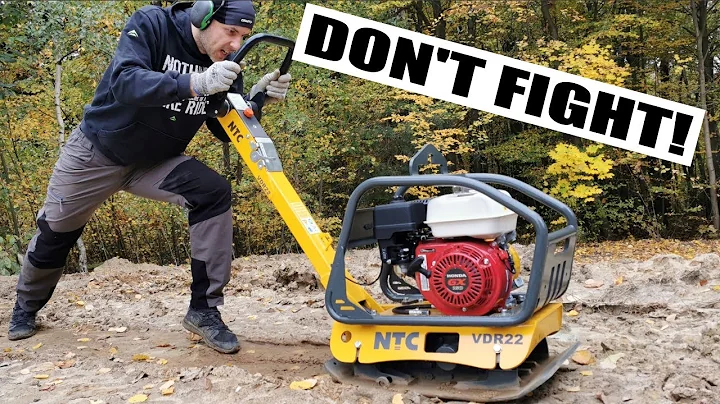 How To Operate A Plate Vibratory Compactor: Starting The Engine, Steering.