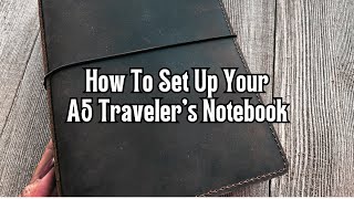 A5 Traveler's Notebook Starter Kit: Everything You Need!