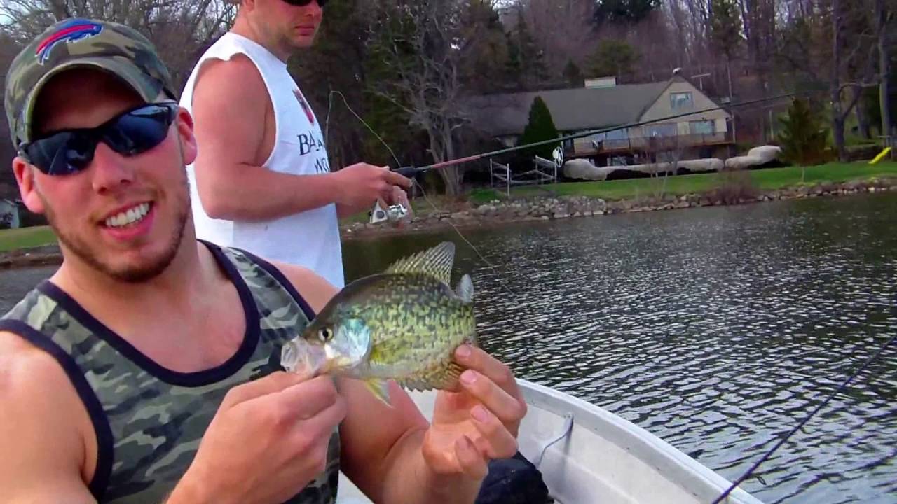 Crappie Fishing Chautauqua Lake - YouTube