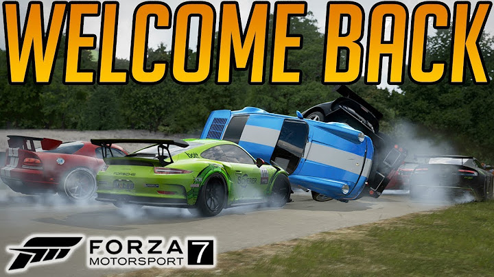 Forza 7 Welcome Back to the Carnage