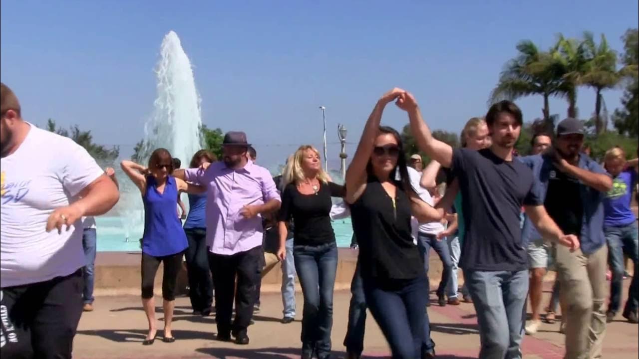 International Flashmob West Coast Swing San Diego, CA, U.S.A. 1