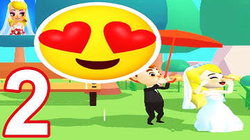 Get Married 3D - Gameplay Walkthrough Part 2 Levels 21-60 For Android vs Ios(By Gamejam)