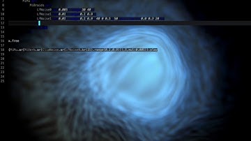 Arno Serlof. Resolution. Supercollider + Hydra