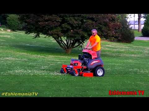 Husqvarna V500 Series Stand On Mowers V548 V554 Youtube
