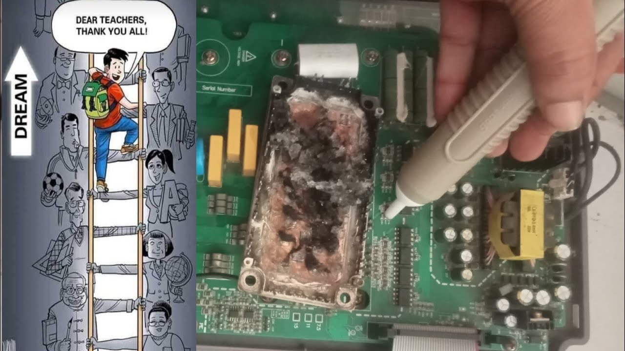 Invitee Inverter How to Replace IGBT Module of invt invite inveent inverters#vfd # ...