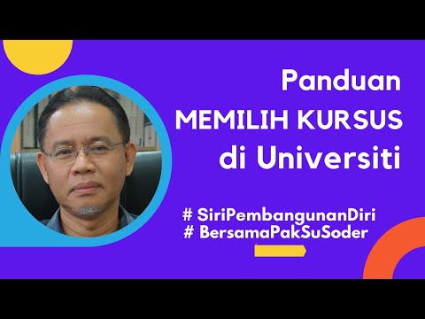 Video: Cara Memilih Kursus