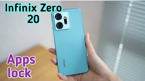How To Set App Lock In Infinix Zero 20,How To Enable Apps Lock In Infinix Zero 20,