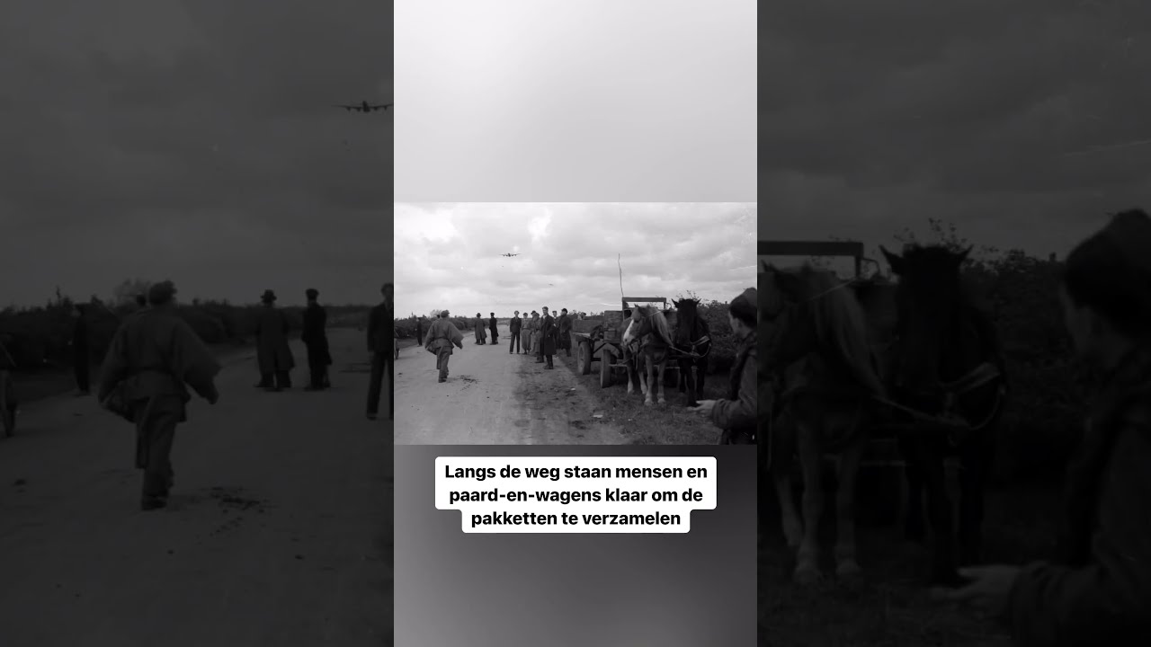 Voedseldroppings In Terbregge Tijdens WOII Ons010