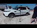 Land Rover Discovery 5 capability test @ Bribie Island JD Bog Simulate