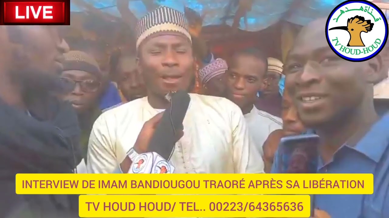 interview de imam bandiougou Traoré après sa libération