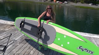 How To Set Up The Oar Board On A Sup Without Deck Rings