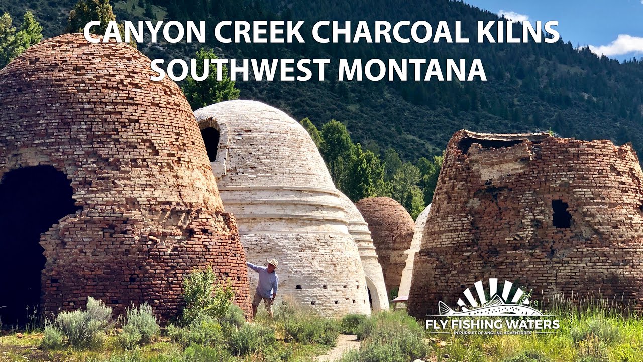Canyon Creek Charcoal Kilns Near Melrose Montana So Cool Fly