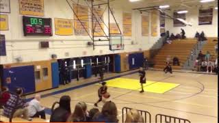 Cambridge Rindge & Latin's Adrian Williams 70-foot buzzer-beater