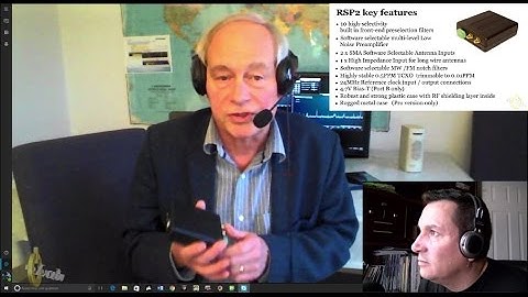 NEW SDRplay RSP2 SDR receiver - Interview with Jon Hudson