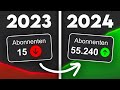 Wie du einen youtube kanal 2024 erfolgreich startest