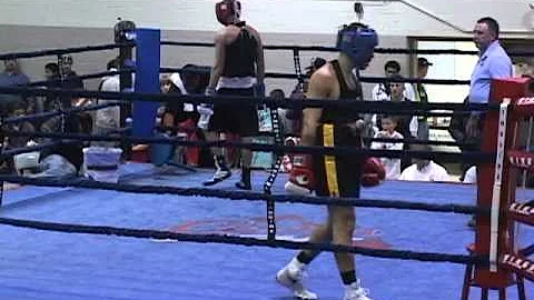 Nate Hutchison of MLK Boxing Club vs. Josh Arbogas...