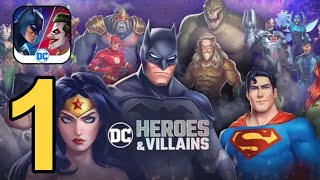 DC Heroes & Villains: Match 3 - Gameplay Walkthrough Part 1 Tutorial ( Android,iOS ) screenshot 3