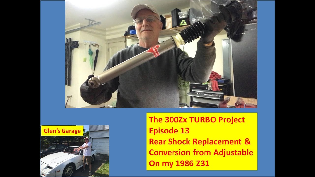The 300ZX Turbo Project *Ep 13* Rear Shock Replacement