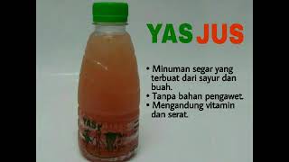 Yas jus, minuman segar yang menyehatkan ...