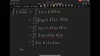 Abstract Harmonic Analysis  - Lecture 5 part 2