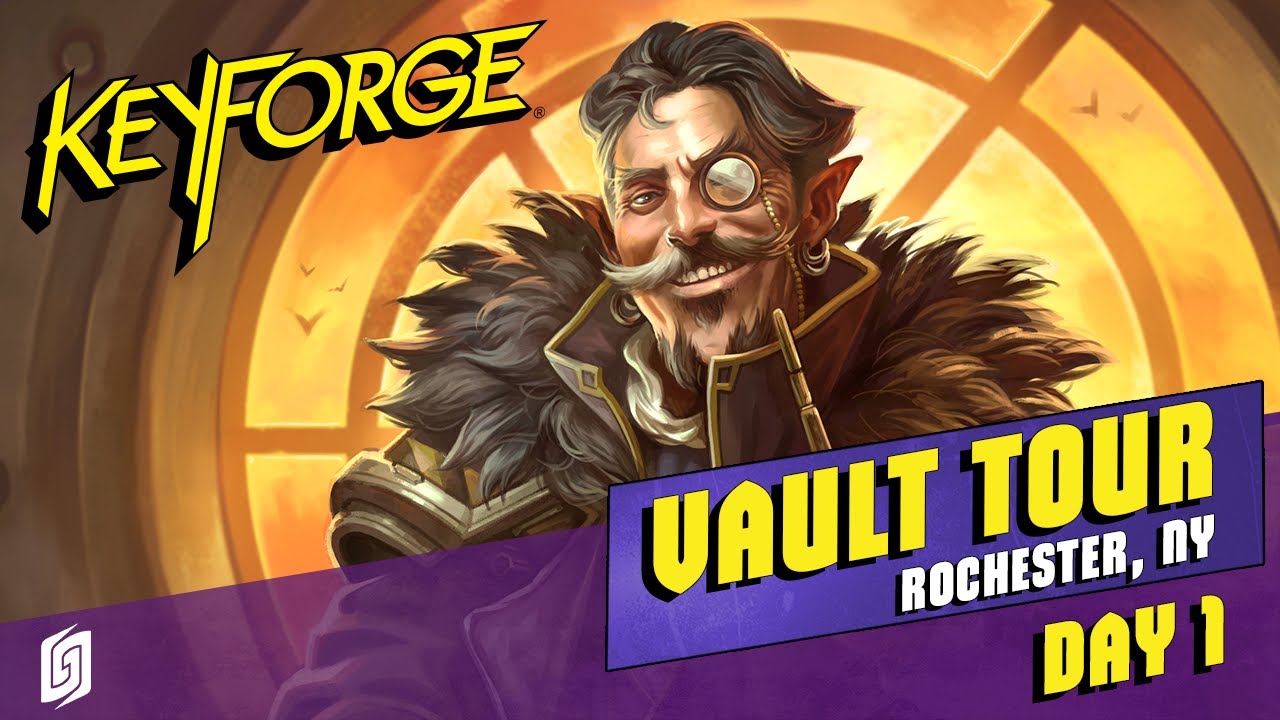 KeyForge: Vault Tour 2024 - Rochester, NY Day 1 - YouTube