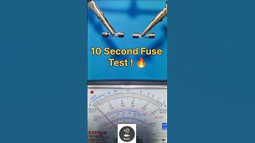 How to Test a Fuse in 10 Seconds with a Multimeter 🔥 #DIY #FuseTest #QuickFix #Shorts