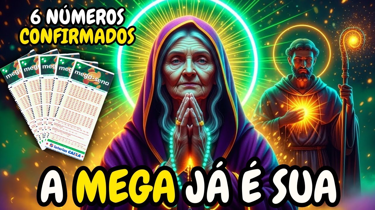 MEGA-SENA HOJE – OS 6 NÚMEROS JÁ ESTÃO CONFIRMADOS 💰✨🕯️🍀