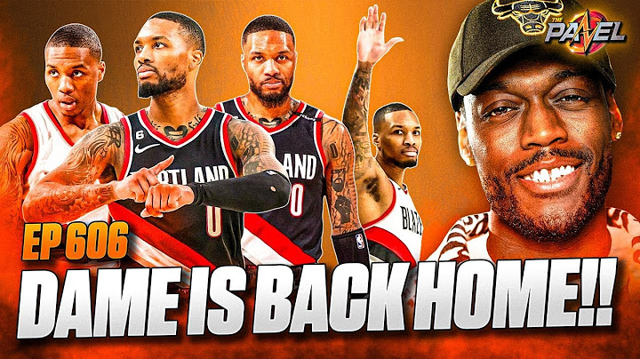 Damian Lillard Is Going Back To The Portland Trailblazers | The Panel