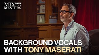 Background Vocals  - Tony Maserati