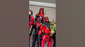 The Kane Collection Kane Wwe Attitudeera Wrestlingfigures Wwf 