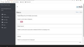 Import Data from RFR-RAIN-1-HANDHELD to Asset Management Software