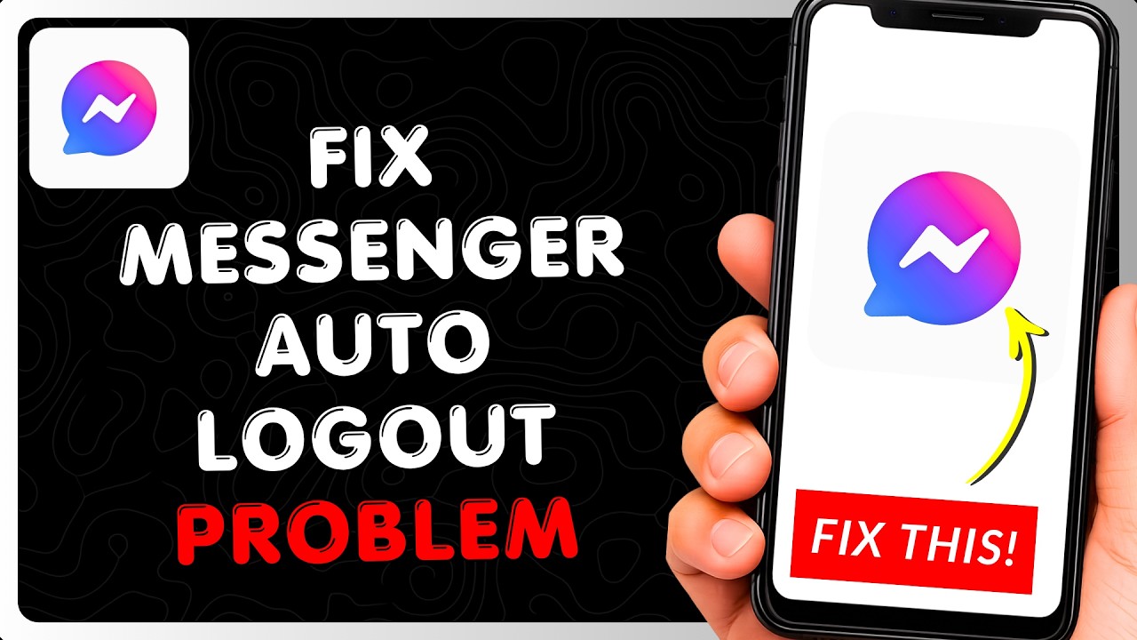 How To Fix Messenger Auto Logout Problem (Working Method) - YouTube