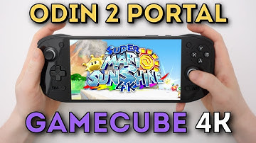 Odin 2 Portal | Gamecube in 4K (or 1080p)
