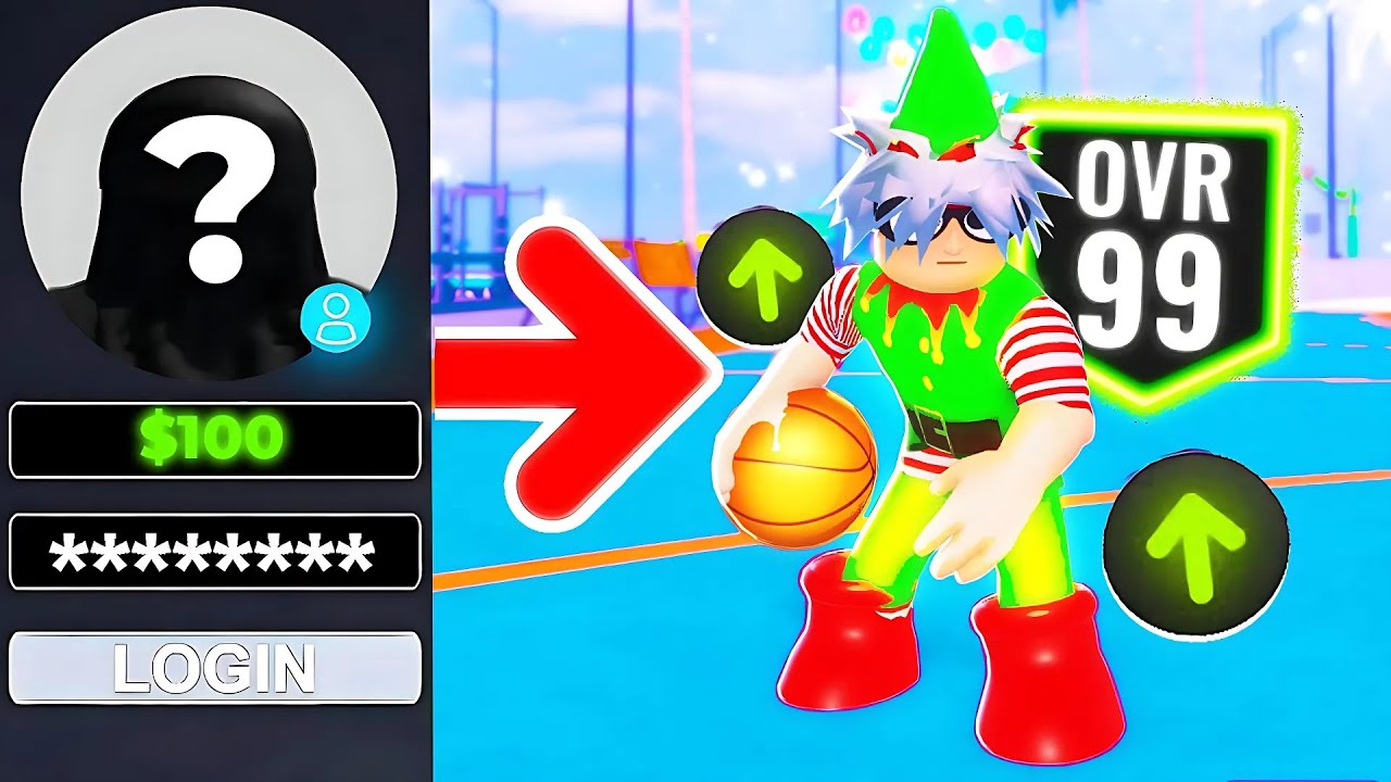 I Spent $100 on the BEST BUILD in Roblox Playground Basketball - YouTube