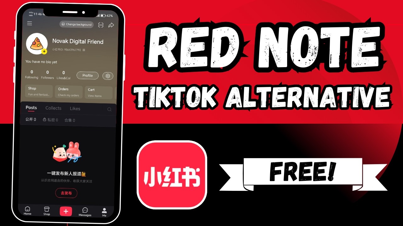 Free TikTok Alternative | How to Create RedNote Account - YouTube